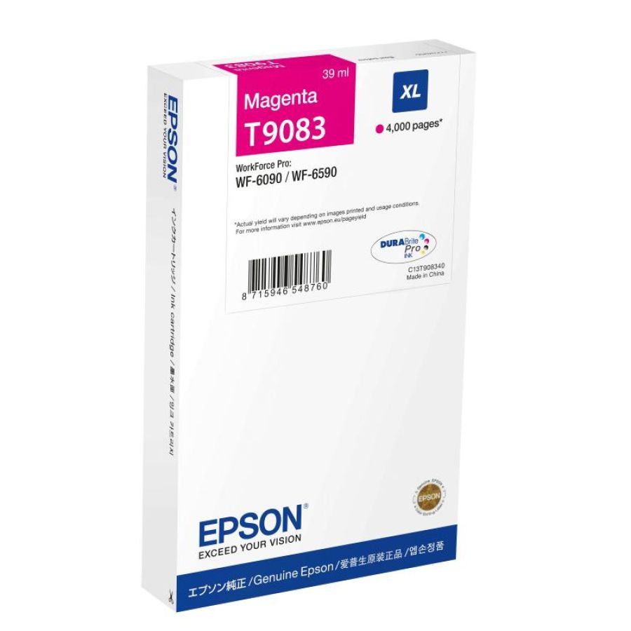 Epson c13t90834n cartuccia d\`inchiostro 1 pz originale resa elevata (xl) magenta