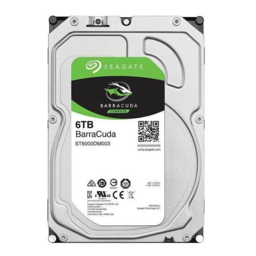 Hard disk barracuda 6 tb sata 3 3.5 (st6000dm003) ricondizionato