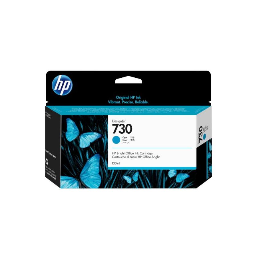 Hp cartuccia di inchiostro ciano designjet 730 da 130 ml