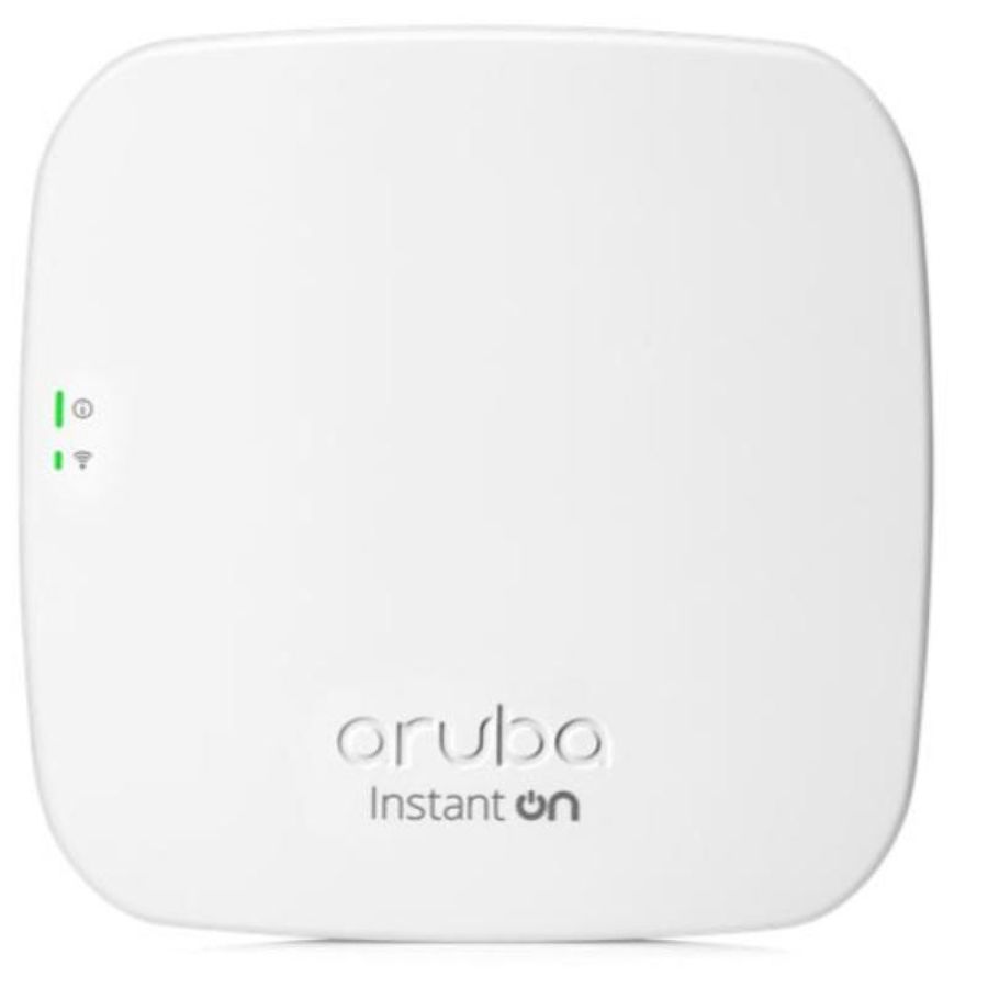 Hpe aruba instant on ap12 (rw) indoor ap with dc power adapter and cord (eu) bundle
