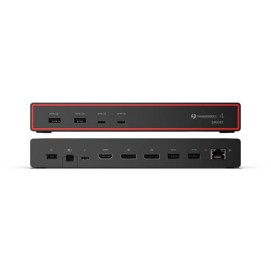 Lenovo thinkpad thunderbolt 4 smart dock gen2 7500 cablato nero