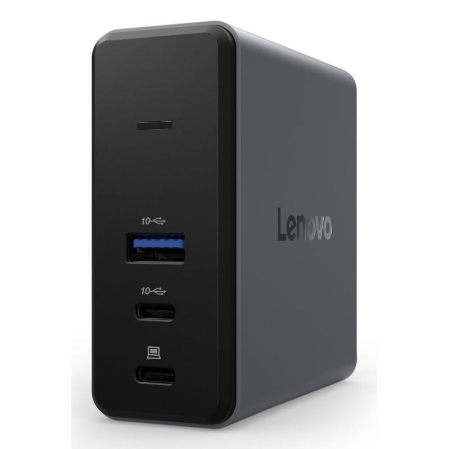 Lenovo x9 charging gan dock cablato usb 3.2 gen 2 (3.1 gen 2) type-c grigio