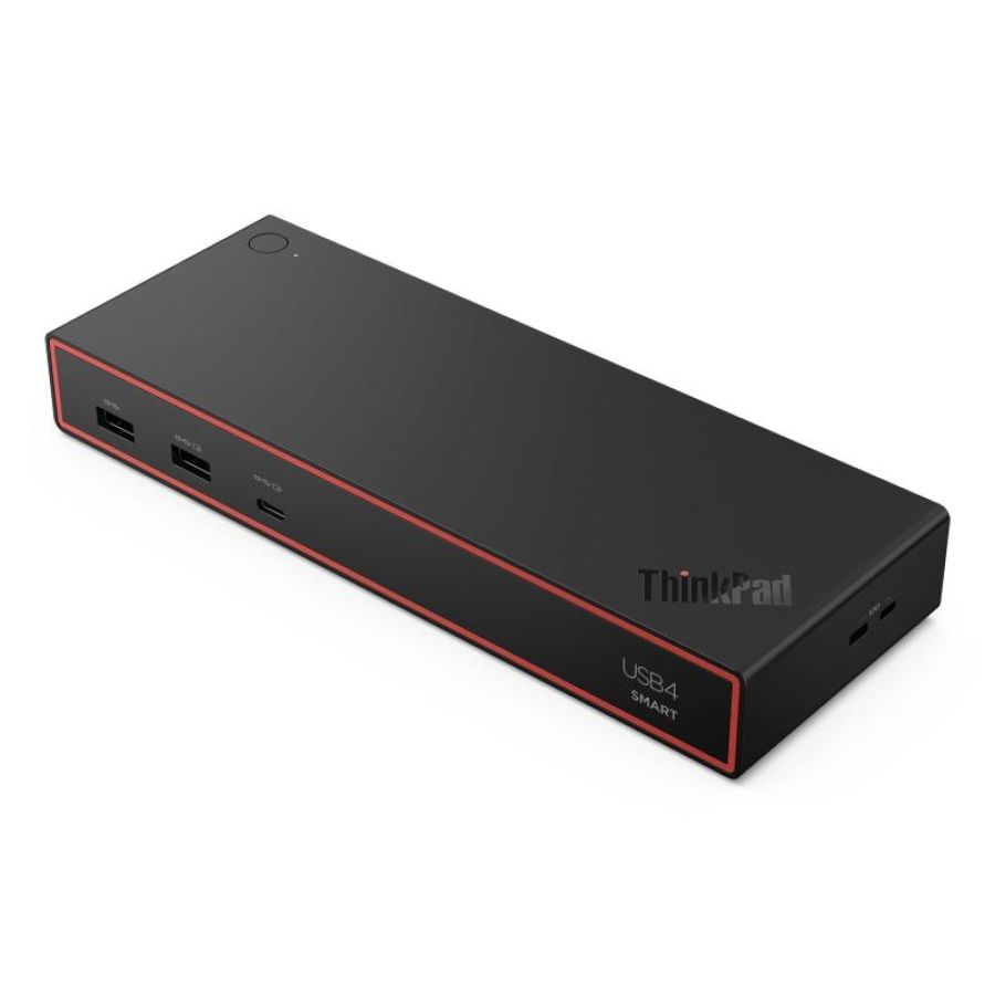 Lenovo thinkpad usb4 smart dock 5500 cablato nero