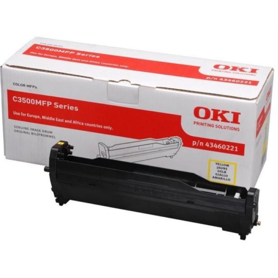 Oki 44844505 cartuccia toner 1 pz originale giallo