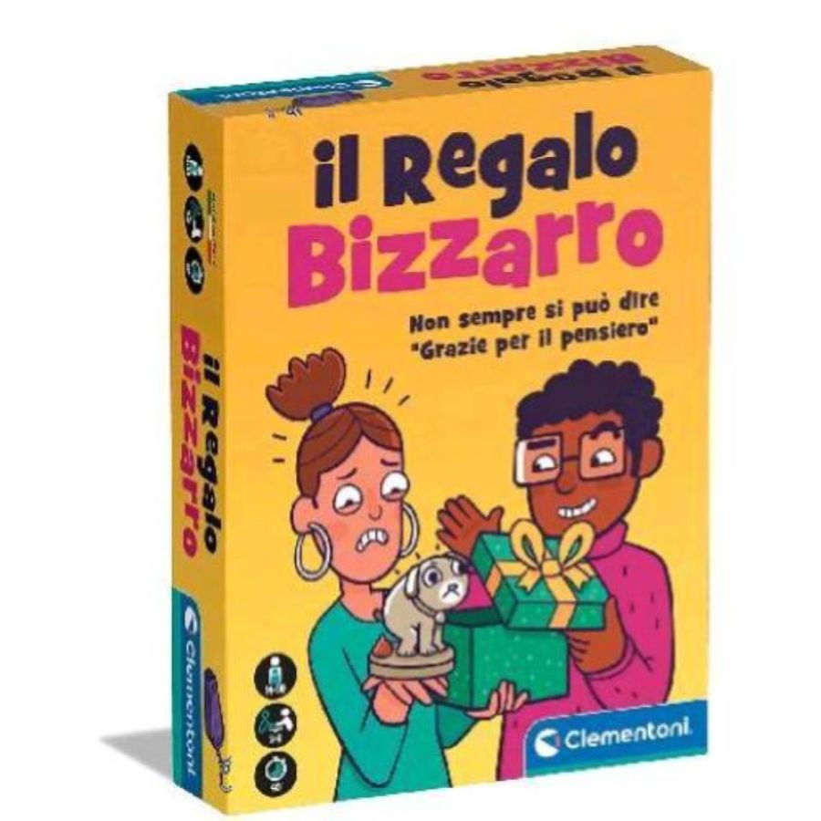 Clementoni party game regalo bizzarro gioco di carte