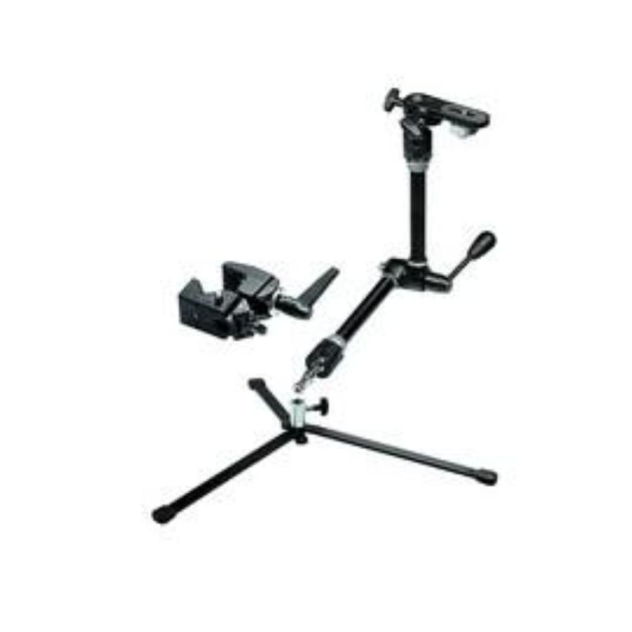 Manfrotto 143 magic arm kit treppiede nero