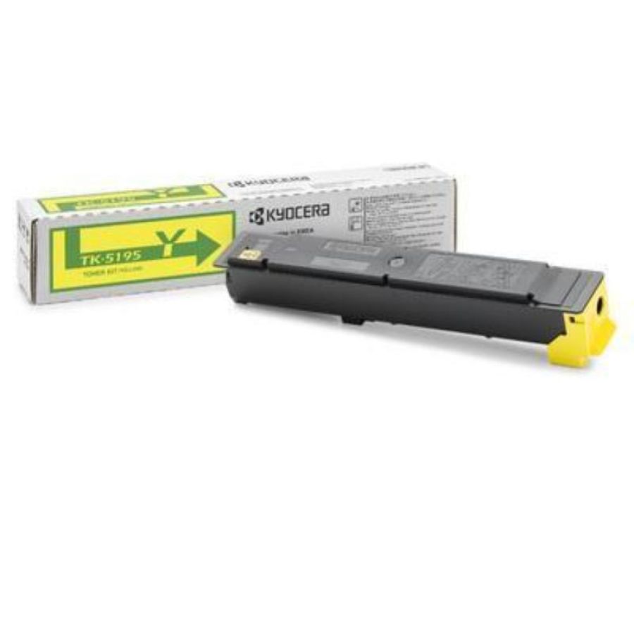 Kyocera tk-5195y cartuccia toner 1 pz originale giallo