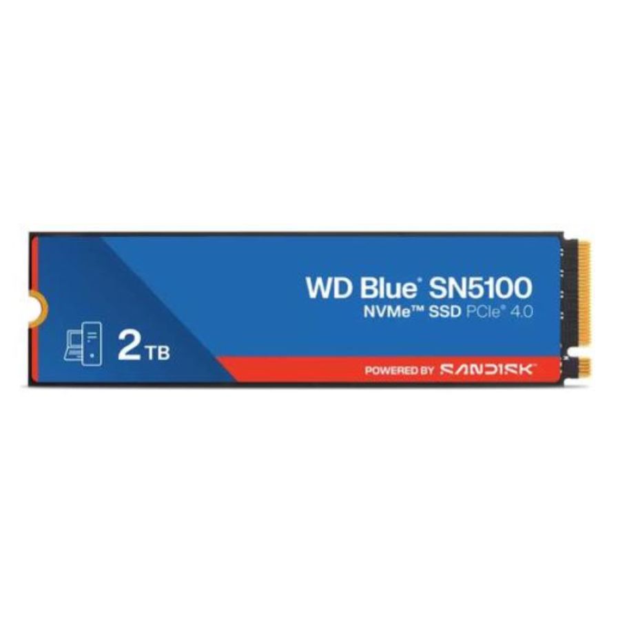 Western digital ssd interno blu sn5100 m2 pci express 2tb