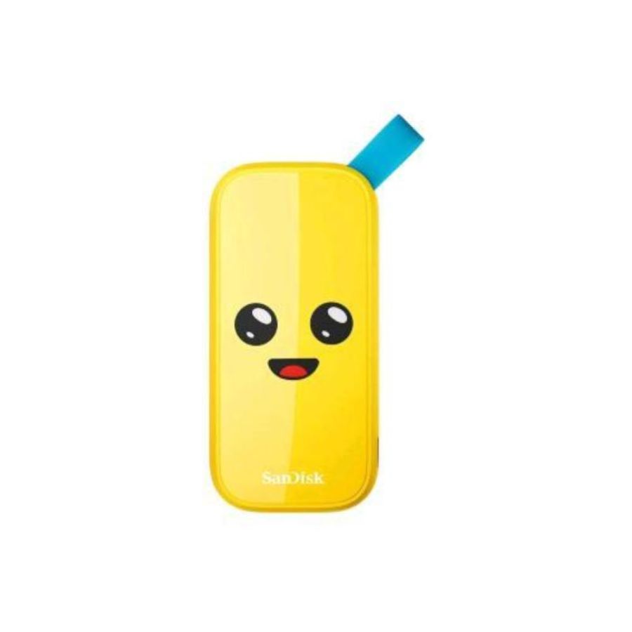 Sandisk fortnite peely edition ssd 2tb usb 3.2 gen 2 esterno portatile giallo
