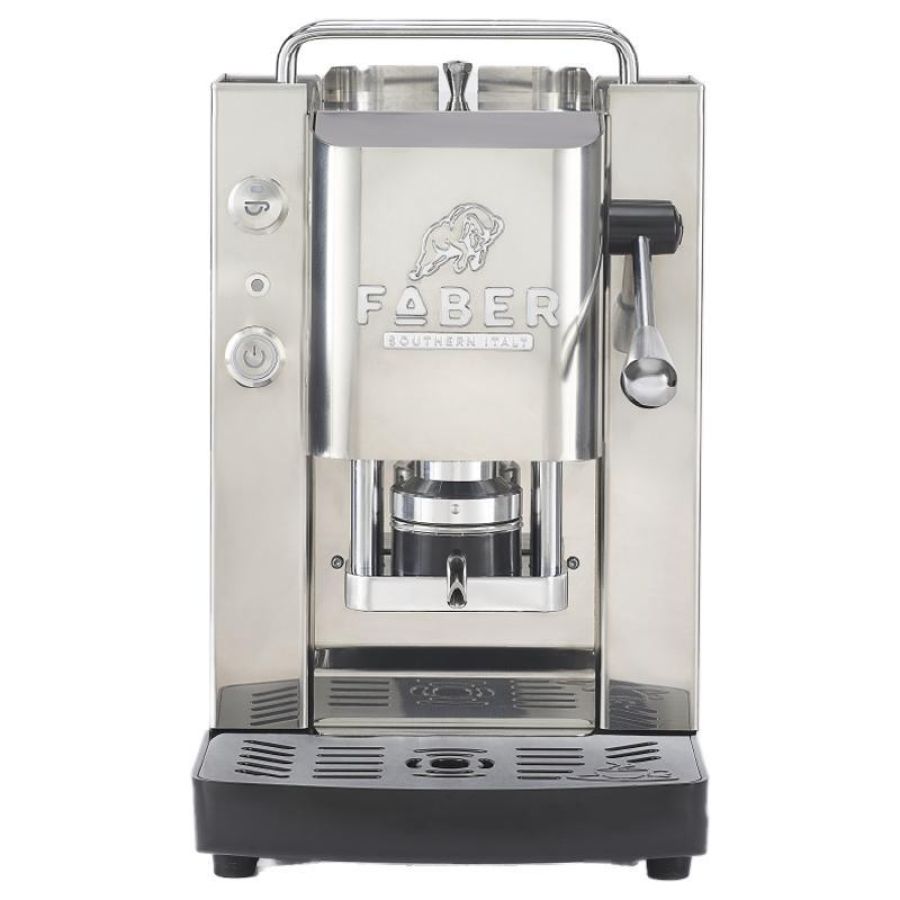 Faber pro total inox essential 3.0 satinato cromo - macchina per caffe`` - elettrovalvola e termostato 95