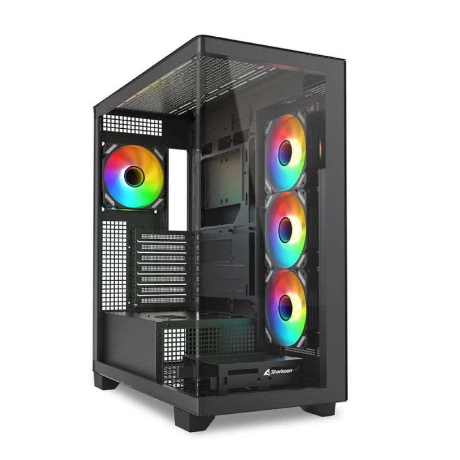 Sharkoon case elite shark ca500 atx nero