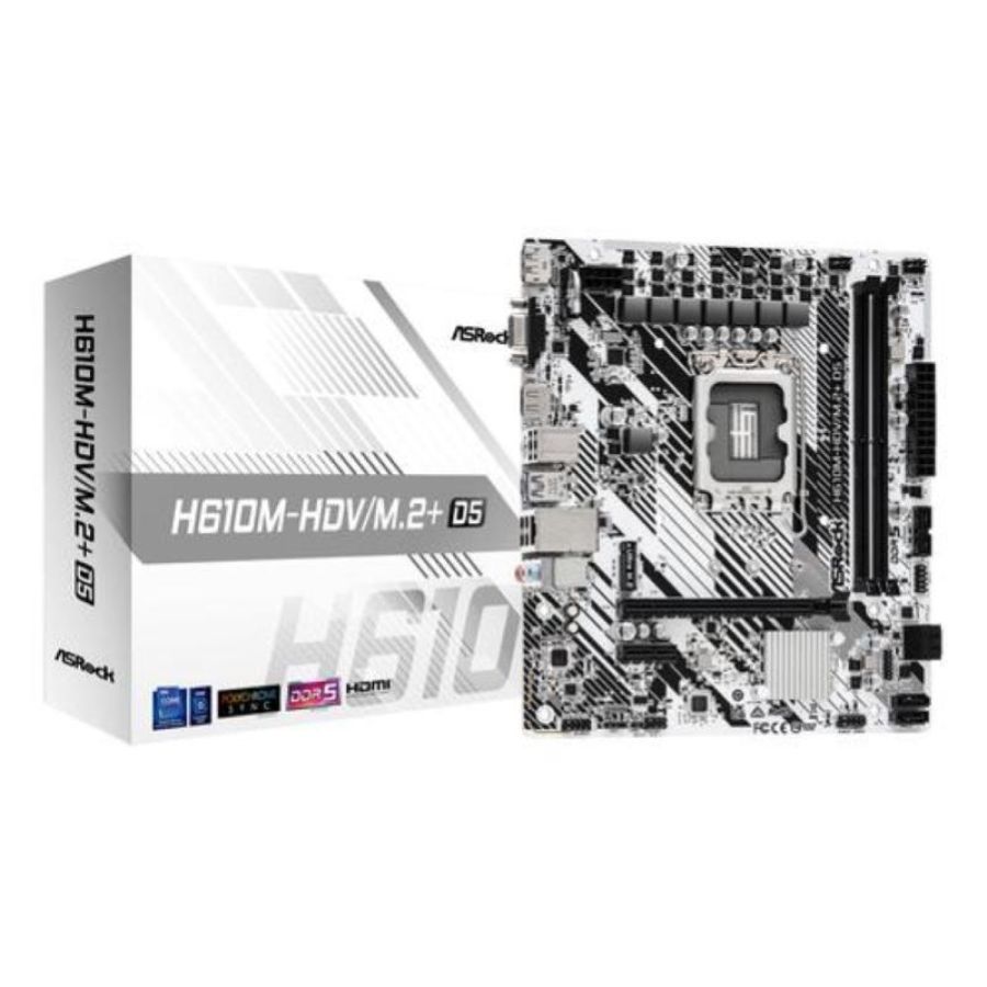Asrock mb intel h610, 2ddr5