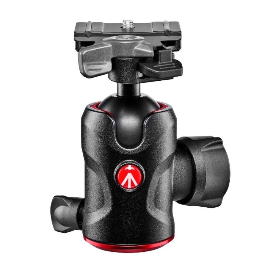 Manfrotto mh496-bh testa per treppiede nero alluminio 1/4\ palla