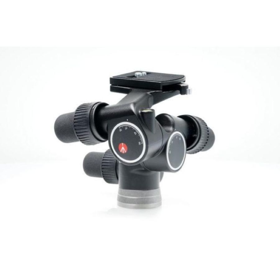 Manfrotto 405 testa per treppiede nero alluminio 1/4, 3/8\