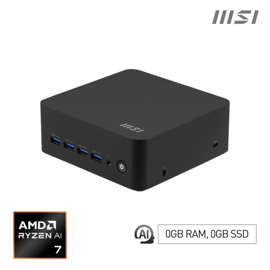 Msi microstar pc msi cubi 5 amd r7 bb no hdd/ram r7-8845hs wifi h/d vesa