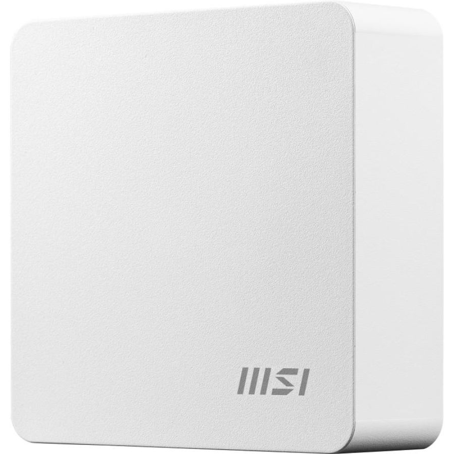 Msi microstar pc msi cubi nuc core 5 16g 512gb wh u5-125h m.2+2,5 d5 wf vesa bianco