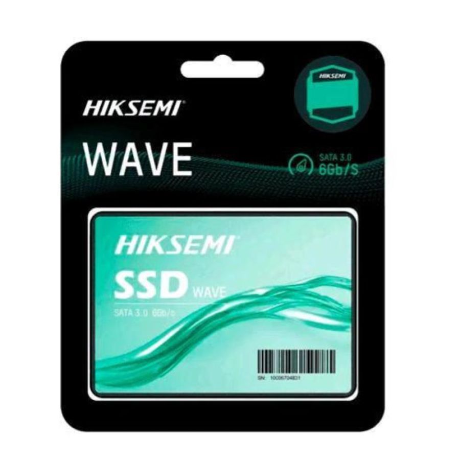 Hikvision hiksemi wave ssd 256gb sata iii 2.5 interno 3d nand - lettura 530mb/s scrittura 400mb/s