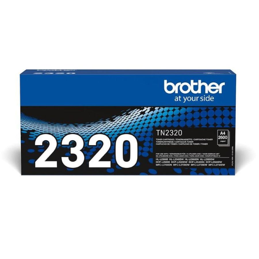 Brother tn-2320 cartuccia toner 1 pz originale nero
