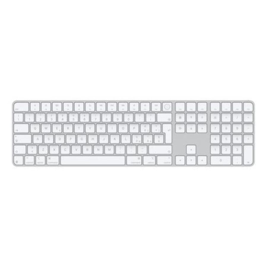 Apple magic keyboard touch id num key white-ita