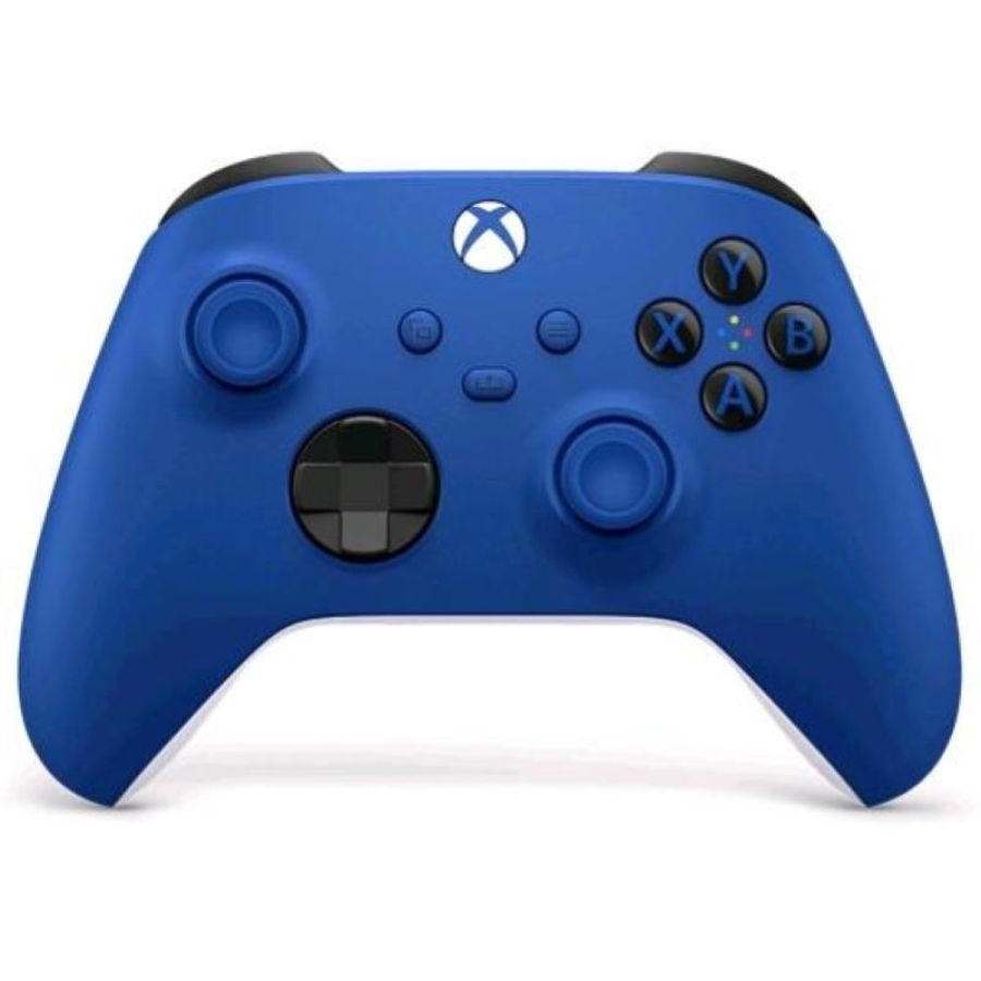 Microsoft xbox series x|s one controller wireless shock blue