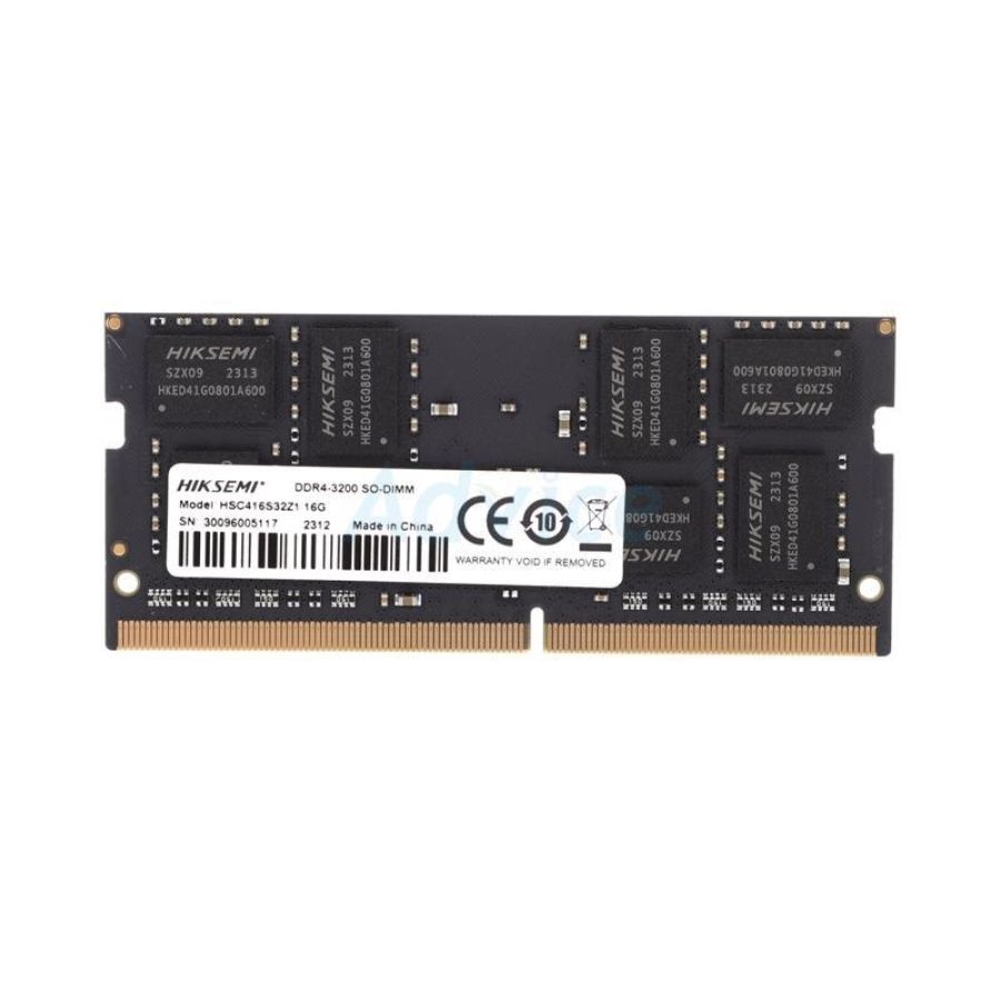 Hikvision hiksemi ram sodimm 16gb ddr4 3200mhz 260pin