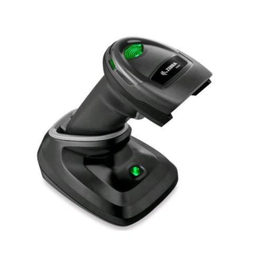 Zebra ds2278 lettore di codici a barre portatile 1d/2d led cordless bluetooth kit con cavo usb + base nero