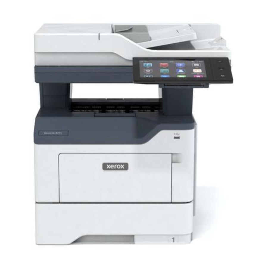 Xerox multifunzione laser a4 b/n, b415, 47ppm, fronte/retro, adf, usb/lan, 4 in 1