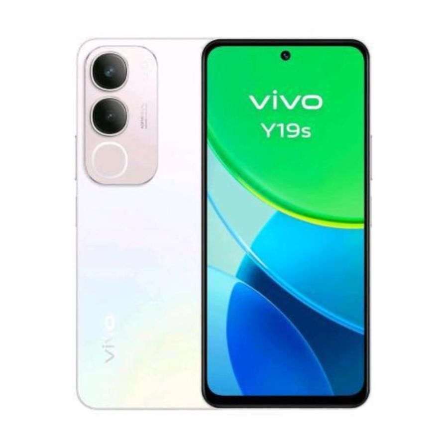 Vivo y19s dual sim 6.68 octa core 128gb ram 6gb 4g lte italia pearl silver