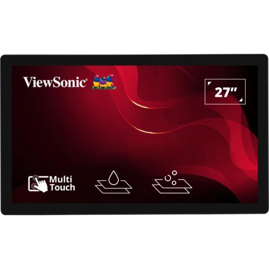 Viewsonic mon touch 27 10point ip65 open frame 24/7 hdmi mohs 7 dp vga