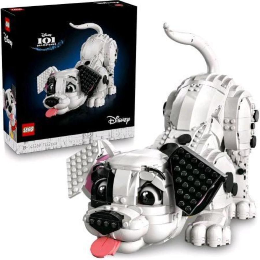 Lego disney cucciolo dellla carica dei 101 kit di modellismo trasformabile in 6 cani diversi con testa e coda rotanti