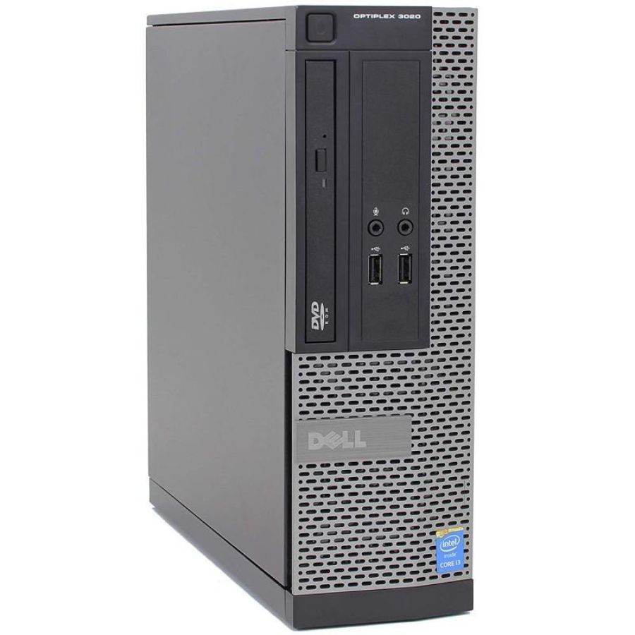 Pc optiplex 3020 sff intel core i5-4590 4gb 500gb hdd windows coa - ricondizionato no box - gar. 6 mesi