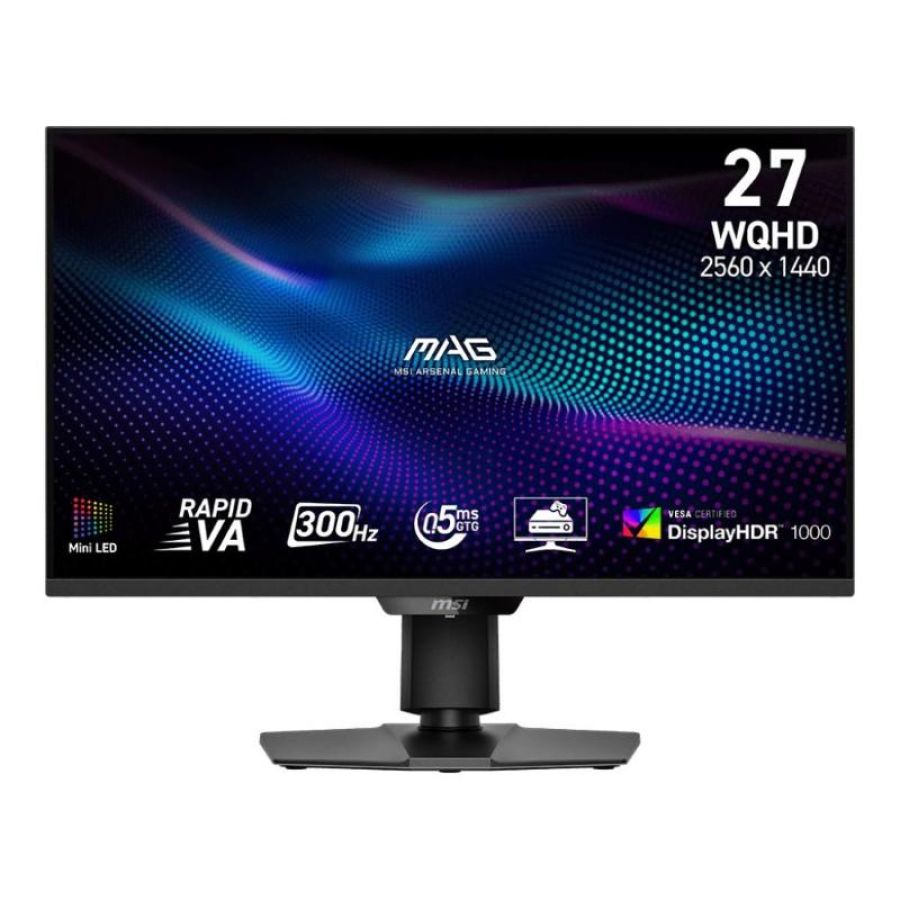 Msi mag 274qpfde x30mv monitor pc 68,6 cm (27\) 2560 x 1440 pixel wide quad hd lcd nero