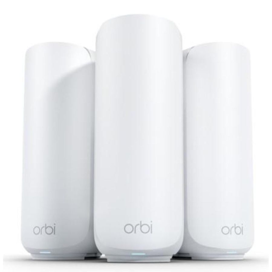Netgear orbi 370 dual-band (2.4 ghz/5 ghz) wi-fi 7 (802.11be) bianco 2 interno