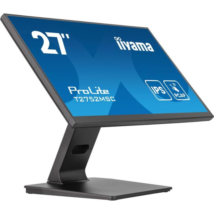Iiyama prolite t2752msc-b1ag monitor pc 68,6 cm (27\) 1920 x 1080 pixel full hd led touch screen nero