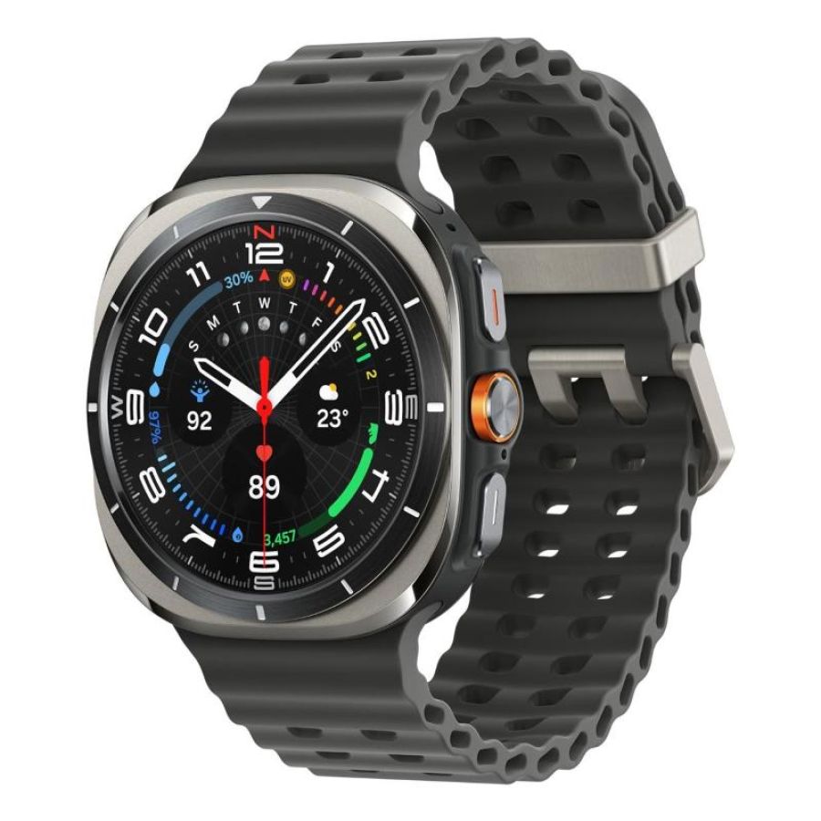 Samsung galaxy watch ultra 3,81 cm (1.5\) amoled 47 mm digitale 480 x 480 pixel touch screen 4g argento wi-fi gps (satellitare)