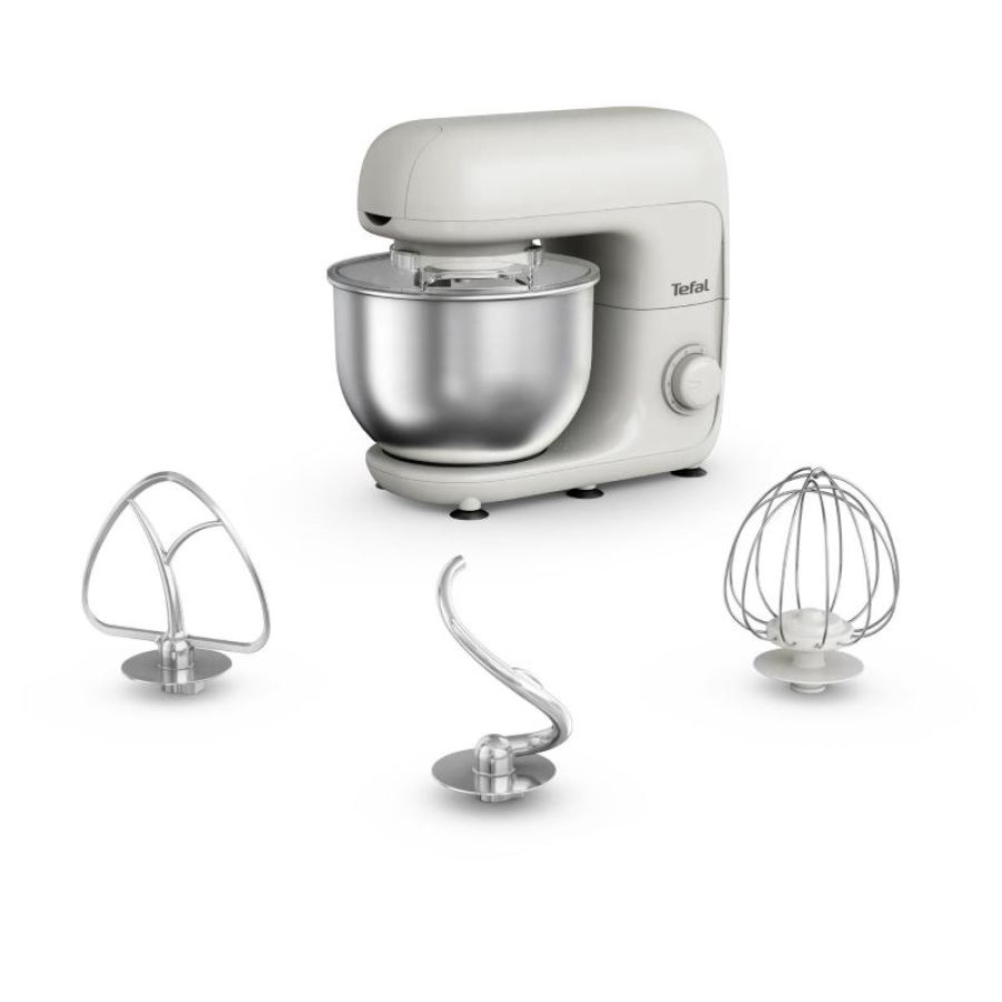 Tefal bake essential qb160138 robot da cucina 800 w 4,8 l bianco