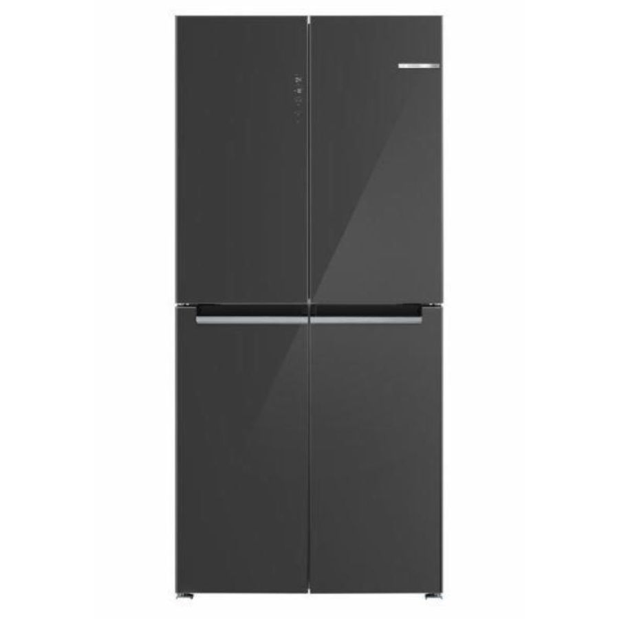 Bosch serie 4 kmc85leea frigorifero side-by-side libera installazione 547 l e grigio