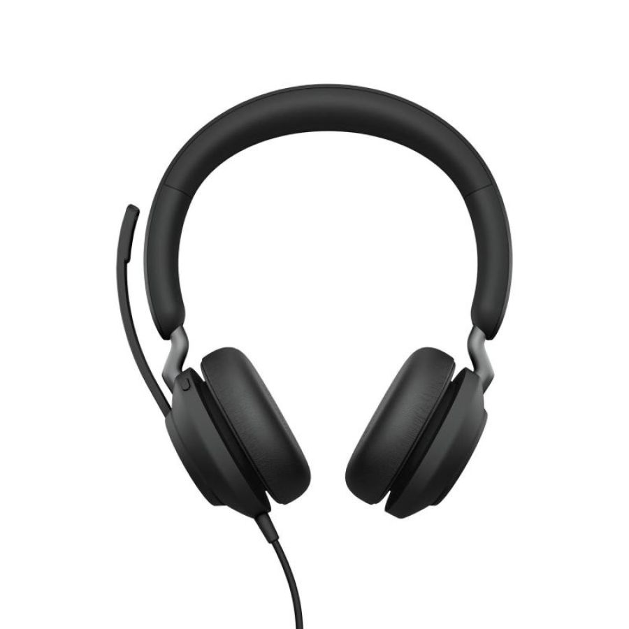 Jabra evolve2 40 se auricolare cablato a padiglione musica e chiamate usb type-c / usb type-a nero