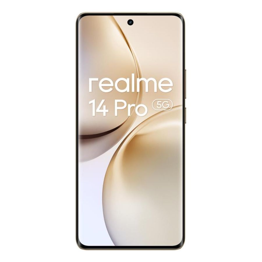 Realme 14 pro 5g 17,2 cm (6.77\) doppia sim android 15 usb tipo-c 8 gb 256 gb 6000 mah bianco