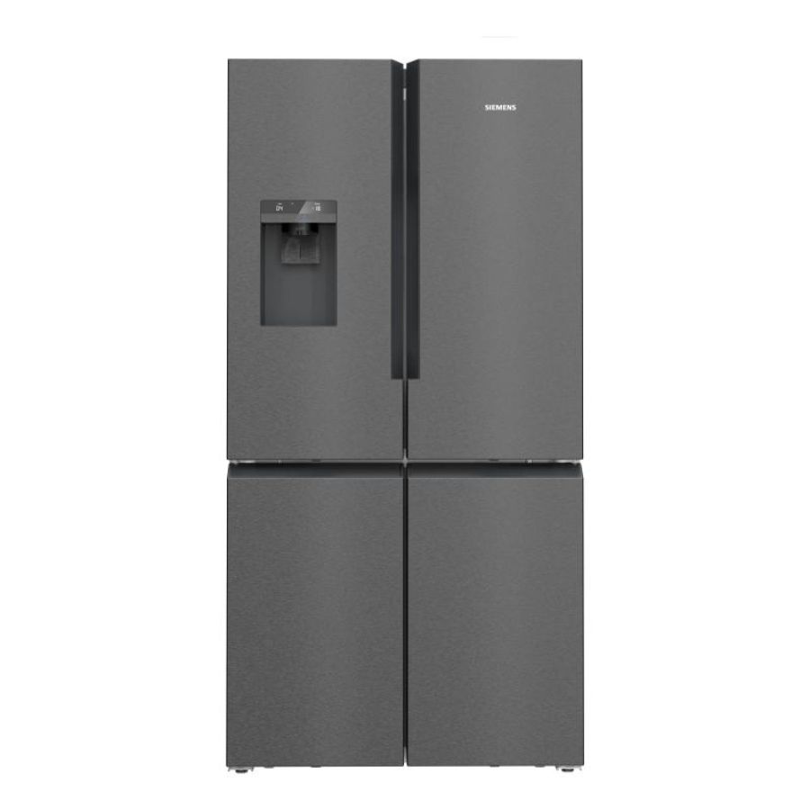 Siemens kf96dpxea frigorifero side-by-side libera installazione 547 l e grigio