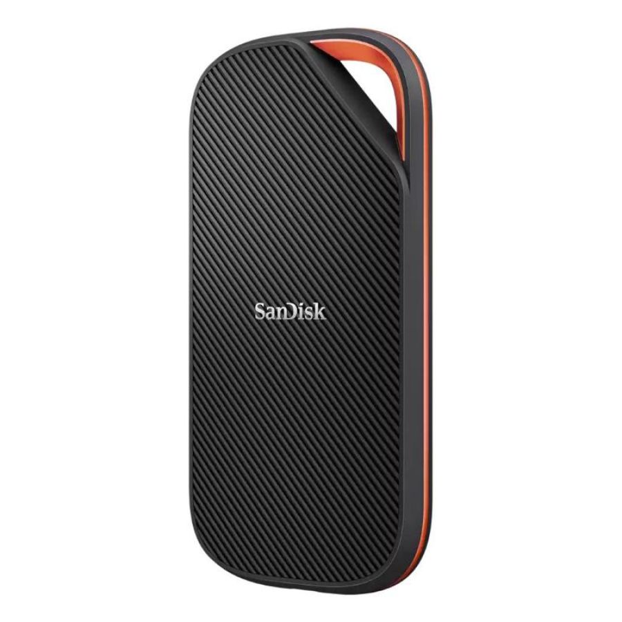 Sandisk extreme pro tecnologia thunderbolt 4 tb usb tipo-c usb4 gen 3x2 nero, arancione