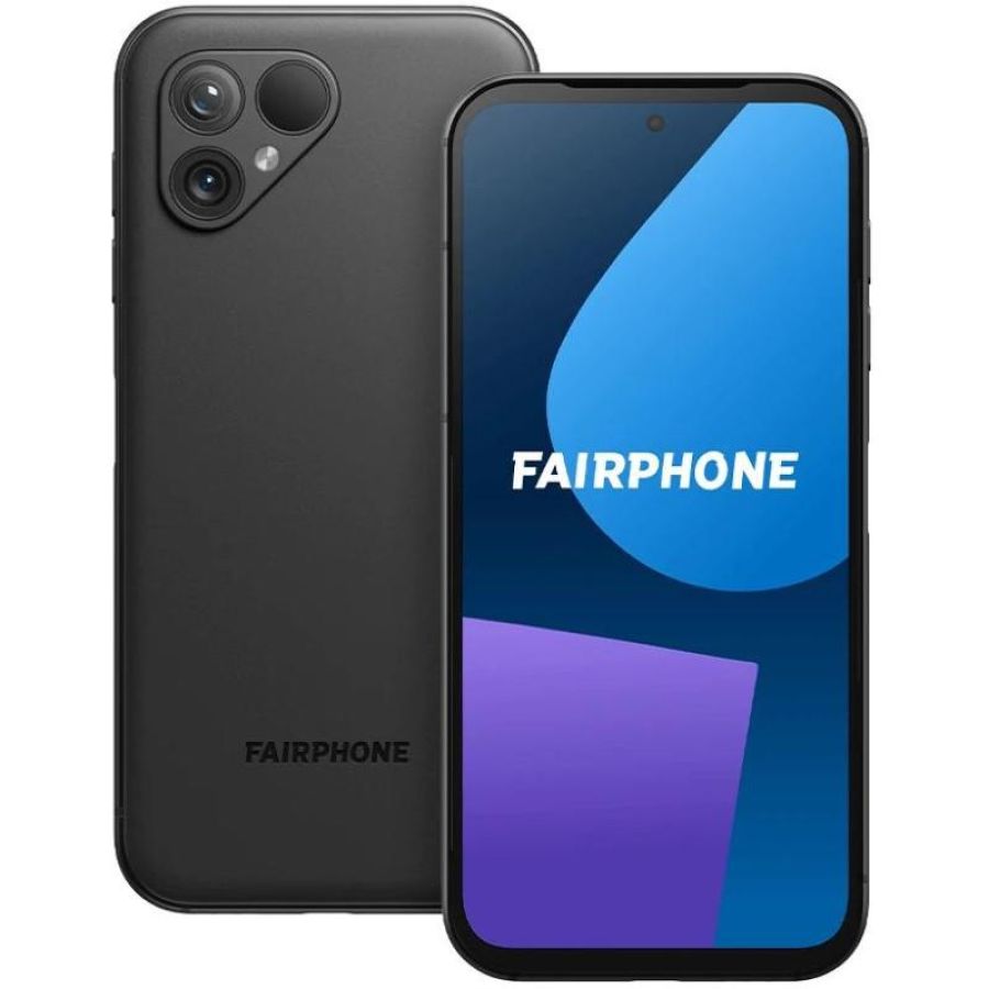 Fairphone 5 16,4 cm (6.46\) doppia sim android 13 5g usb tipo-c 6 gb 128 gb 4200 mah nero