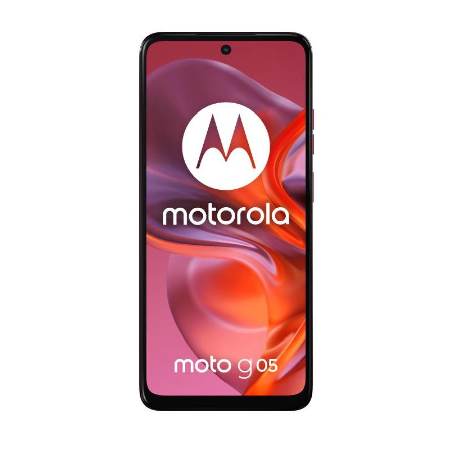 Motorola moto g05 16,9 cm (6.67\) doppia sim android 15 4g usb tipo-c 4 gb 64 gb 5200 mah rosso