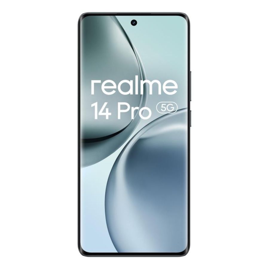 Realme 14 pro 5g 17,2 cm (6.77\) doppia sim android 15 usb tipo-c 8 gb 256 gb 6000 mah grigio