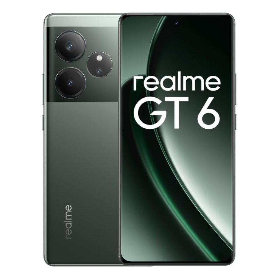 Realme gt 6 17,2 cm (6.78\) doppia sim android 14 5g usb tipo-c 12 gb 256 gb 5500 mah verde