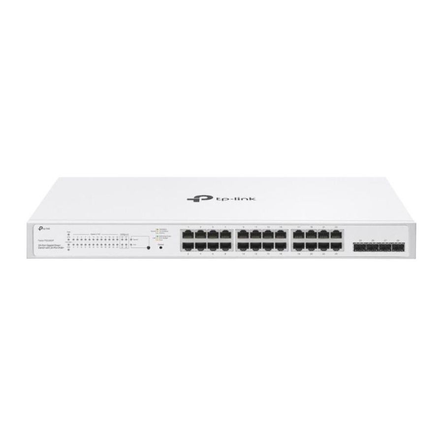 Tp-link festa fs328gp l2/l2+ gigabit ethernet (10/100/1000) supporto power over ethernet (poe)