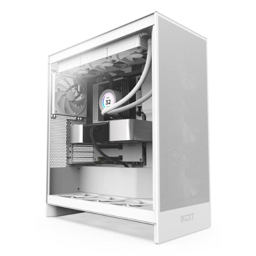 Nzxt h7 flow midi tower bianco