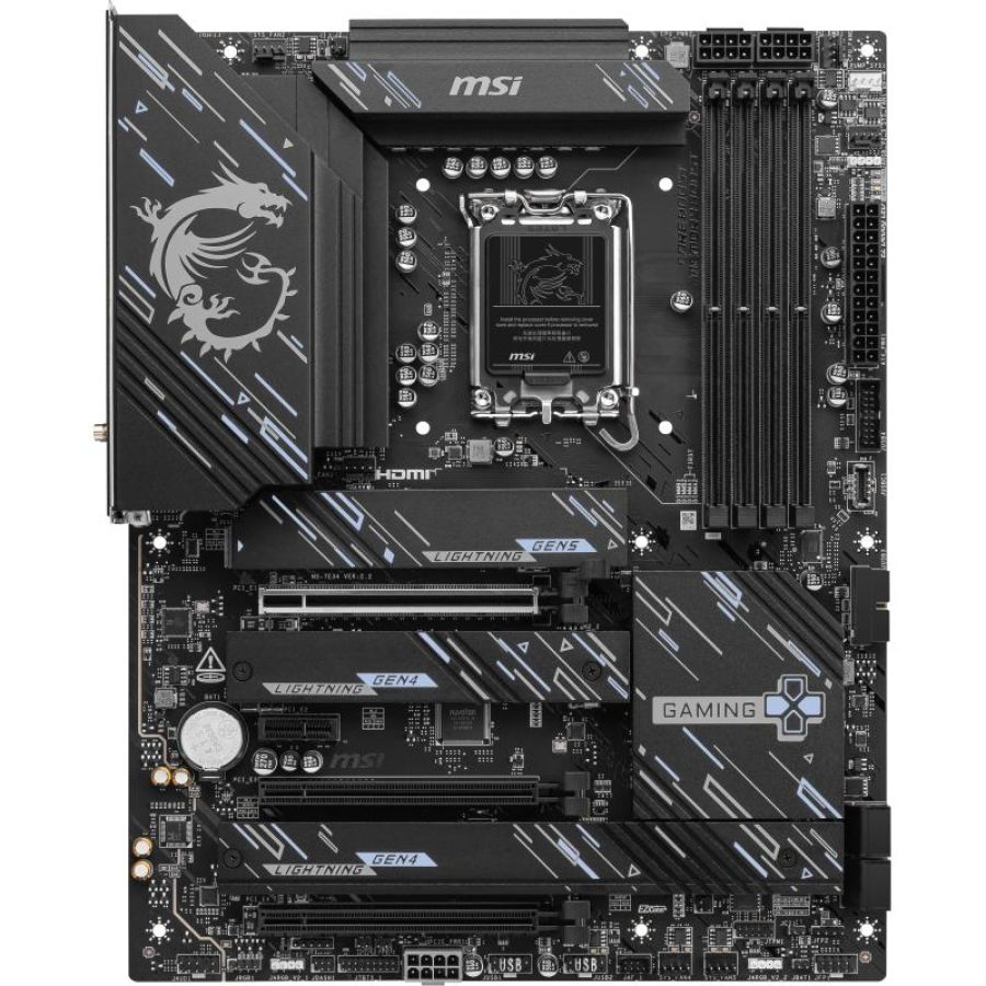 Msi z890 gaming plus wifi scheda madre intel z890 lga 1851 (socket v1) atx