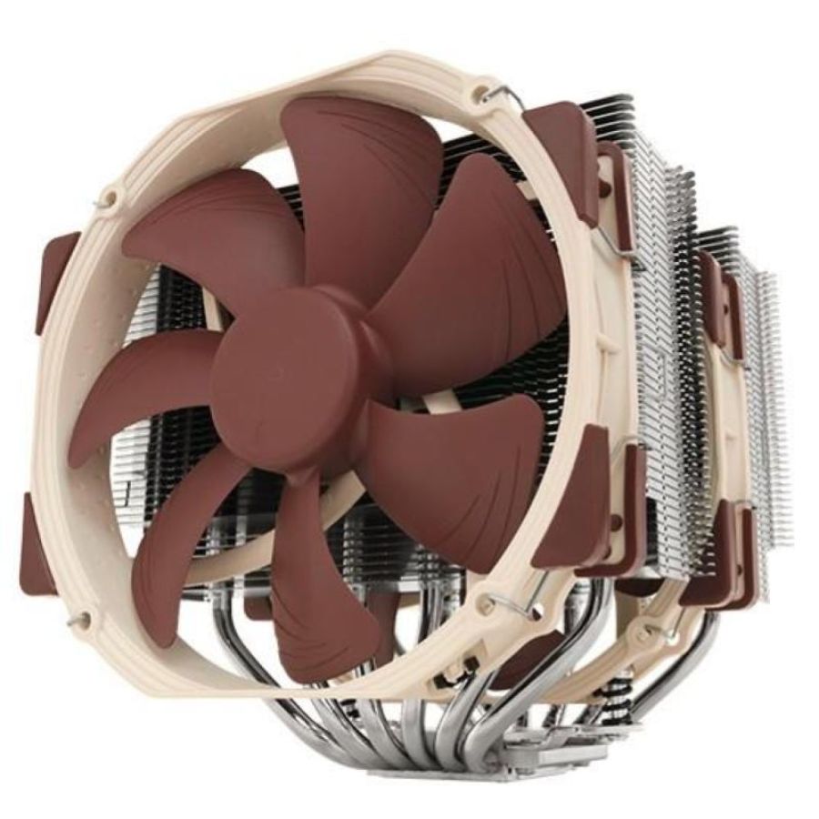 Noctua nh-d15 se-am4 sistema di raffreddamento per computer processore refrigeratore beige, marrone, acciaio inox
