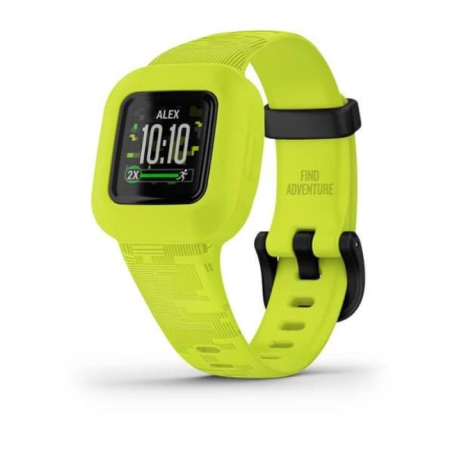 Garmin vivofit jr. 3 mip tracciatore di attività da braccio verde